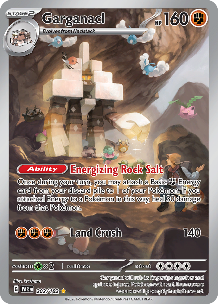 Garganacl (202/182) [Scarlet & Violet: Paradox Rift] | Infinity Cards & Collectibles