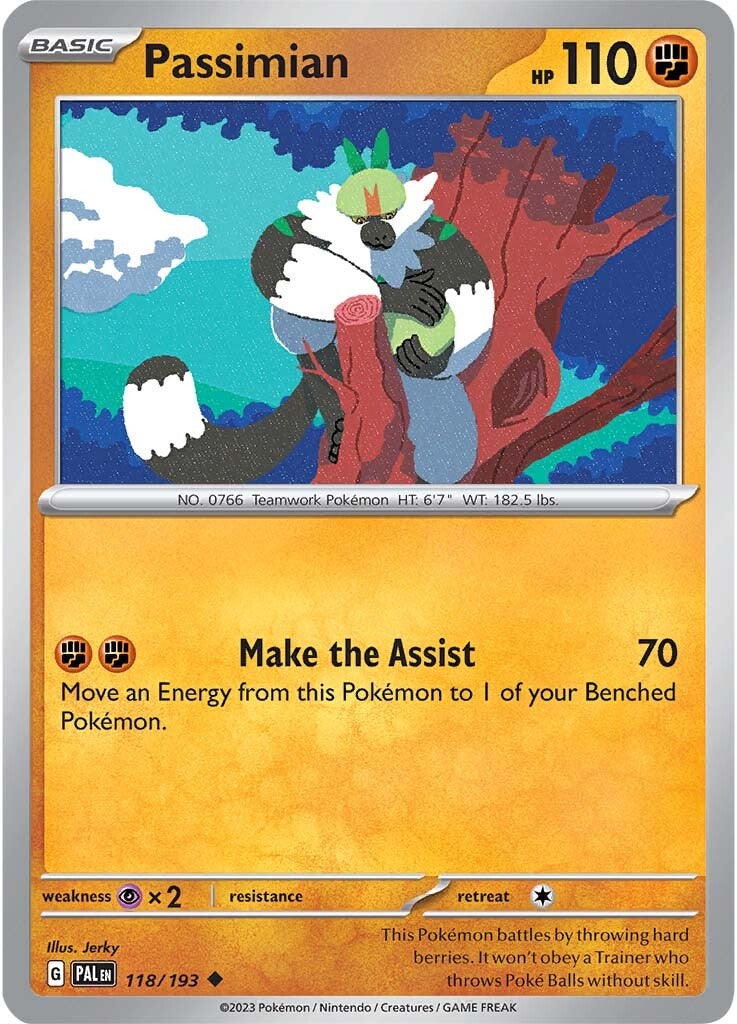 Passimian (118/193) [Scarlet & Violet: Paldea Evolved] | Infinity Cards & Collectibles