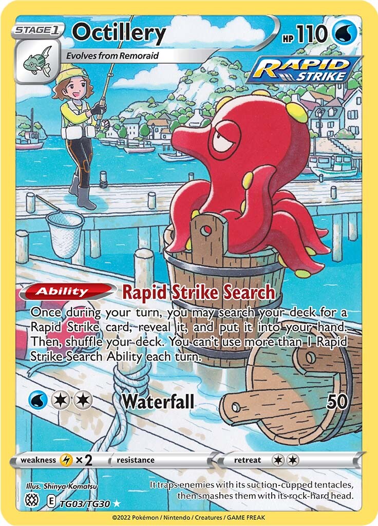 Octillery (TG03/TG30) [Sword & Shield: Brilliant Stars] | Infinity Cards & Collectibles