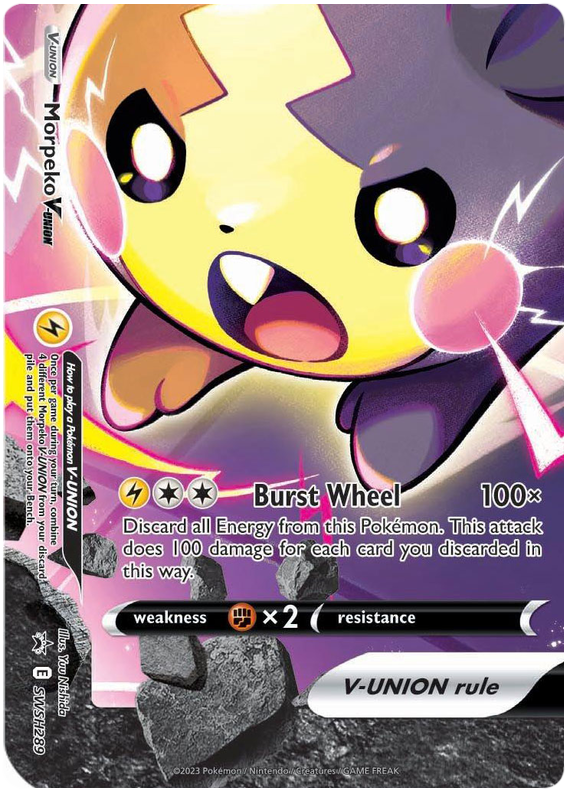 Morpeko V-Union (SWSH289) [Sword & Shield: Black Star Promos] | Infinity Cards & Collectibles