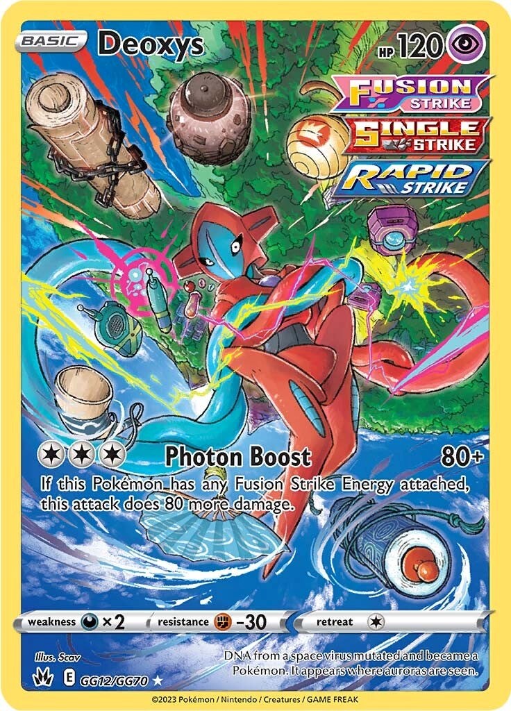 Deoxys (GG12/GG70) [Sword & Shield: Crown Zenith] | Infinity Cards & Collectibles