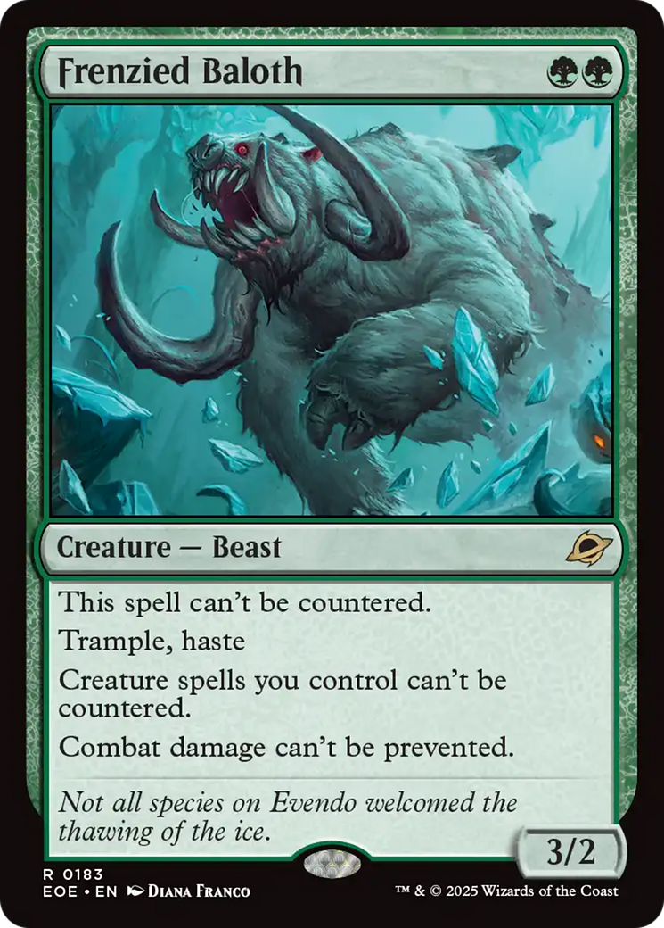 Frenzied Baloth [Edge of Eternities] | Infinity Cards & Collectibles