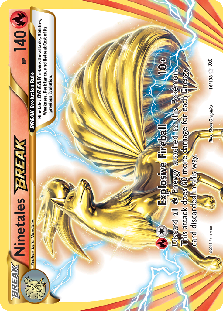 Ninetales BREAK (16/108) [XY: Evolutions] | Infinity Cards & Collectibles