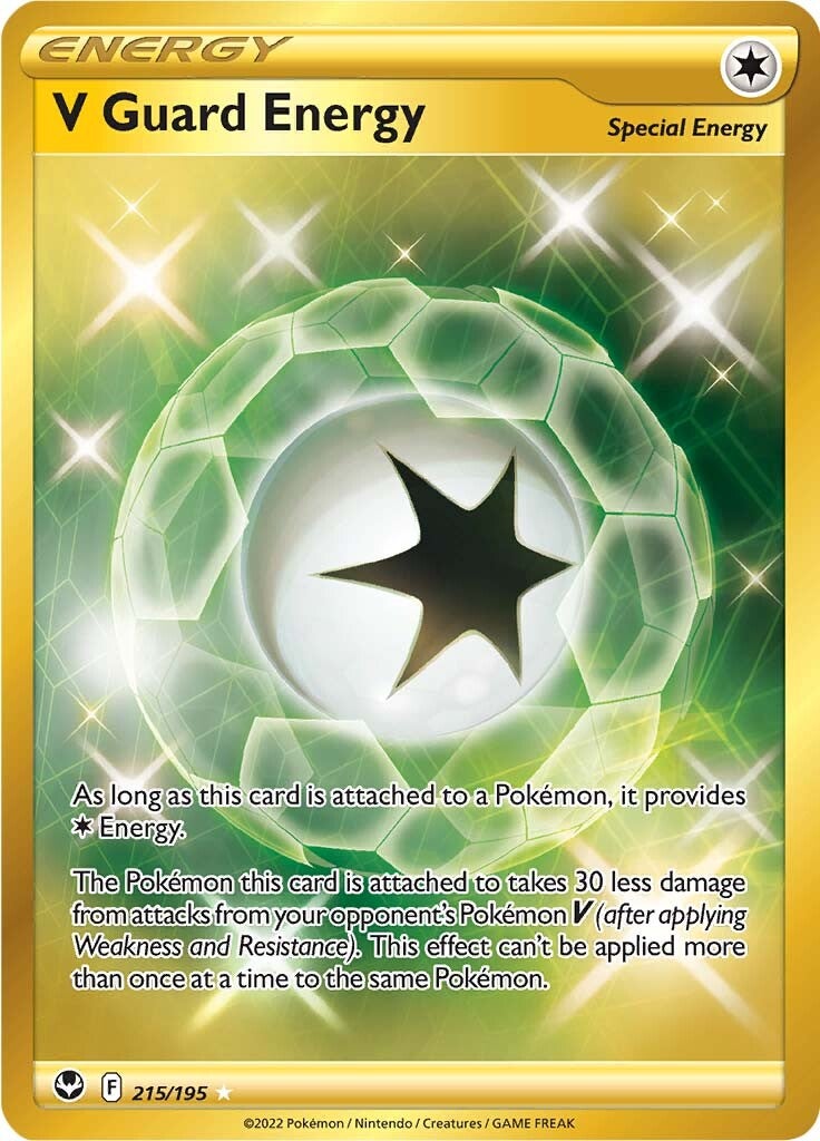 V Guard Energy (215/195) [Sword & Shield: Silver Tempest] | Infinity Cards & Collectibles