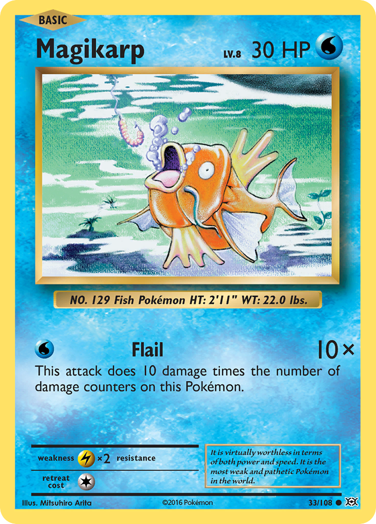 Magikarp (33/108) [XY: Evolutions] | Infinity Cards & Collectibles