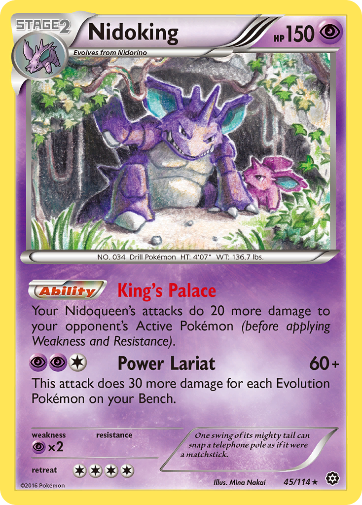 Nidoking (45/114) [XY: Steam Siege] | Infinity Cards & Collectibles