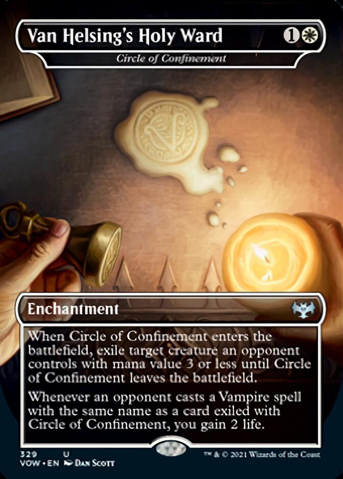 Circle of Confinement - Van Helsing's Holy Ward [Innistrad: Crimson Vow] | Infinity Cards & Collectibles