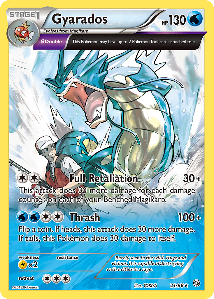 Gyarados (21/98) [XY: Ancient Origins] | Infinity Cards & Collectibles