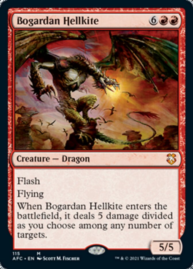 Bogardan Hellkite [Dungeons & Dragons: Adventures in the Forgotten Realms Commander] | Infinity Cards & Collectibles