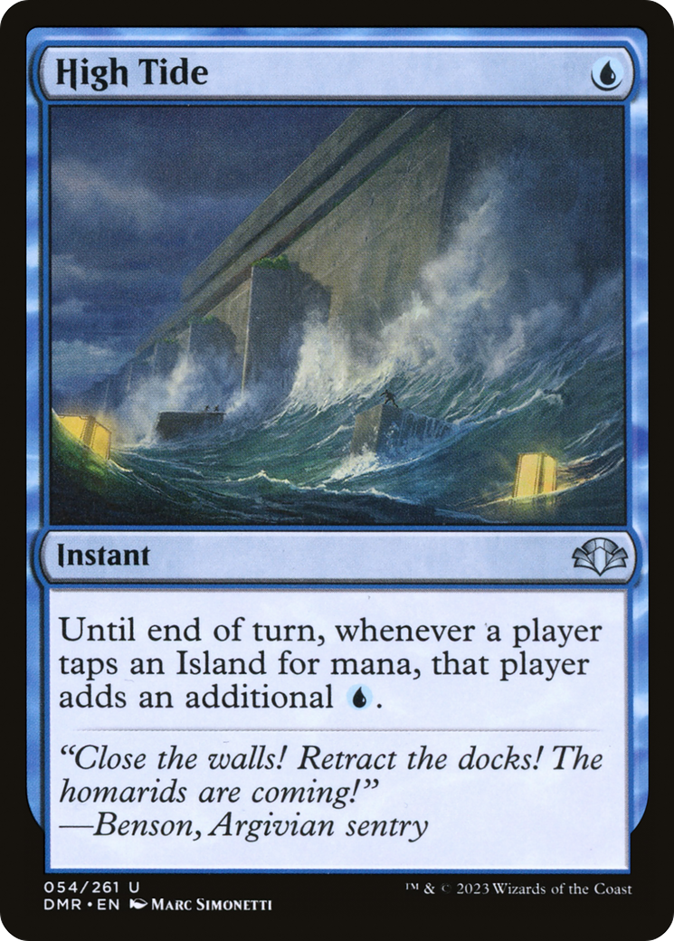 High Tide [Dominaria Remastered] | Infinity Cards & Collectibles