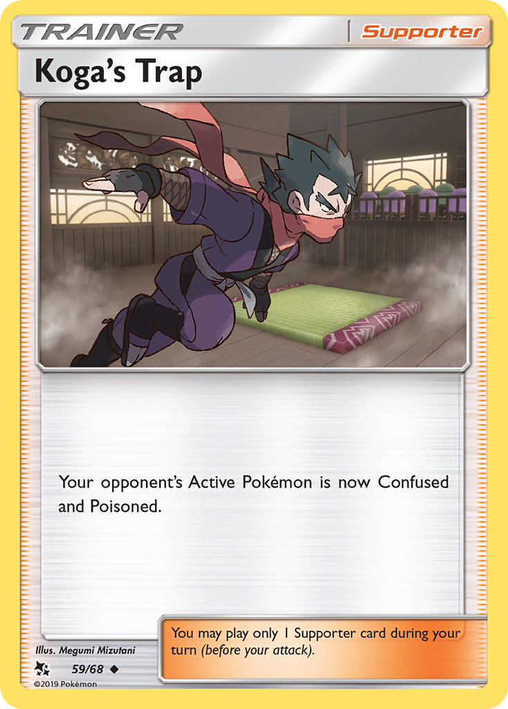 Koga's Trap (59/68) [Sun & Moon: Hidden Fates] | Infinity Cards & Collectibles