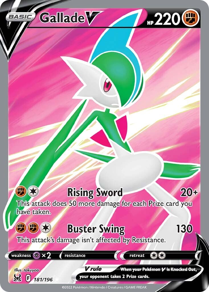 Gallade V (181/196) [Sword & Shield: Lost Origin] | Infinity Cards & Collectibles