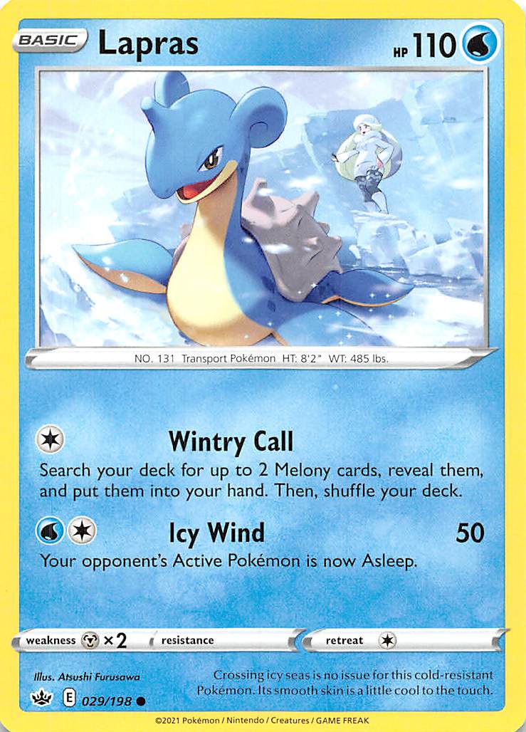 Lapras (029/198) [Sword & Shield: Chilling Reign] | Infinity Cards & Collectibles