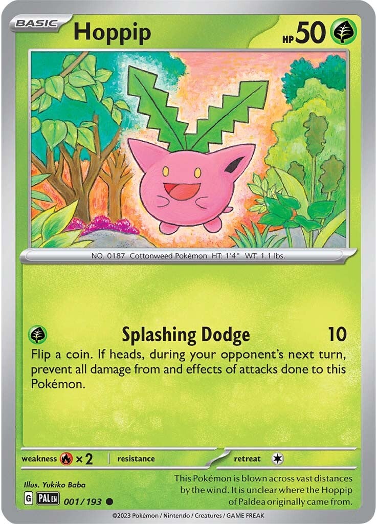 Hoppip (001/193) [Scarlet & Violet: Paldea Evolved] | Infinity Cards & Collectibles