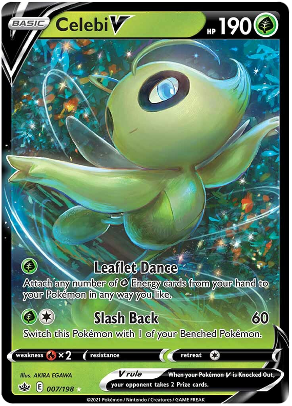 Celebi V (007/198) [Sword & Shield: Chilling Reign] | Infinity Cards & Collectibles