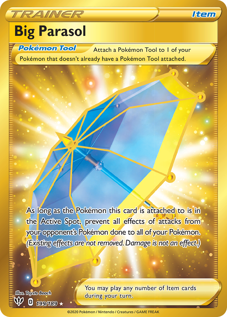 Big Parasol (199/189) [Sword & Shield: Darkness Ablaze] | Infinity Cards & Collectibles