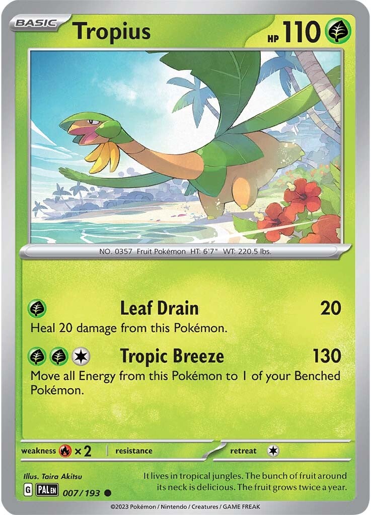 Tropius (007/193) [Scarlet & Violet: Paldea Evolved] | Infinity Cards & Collectibles