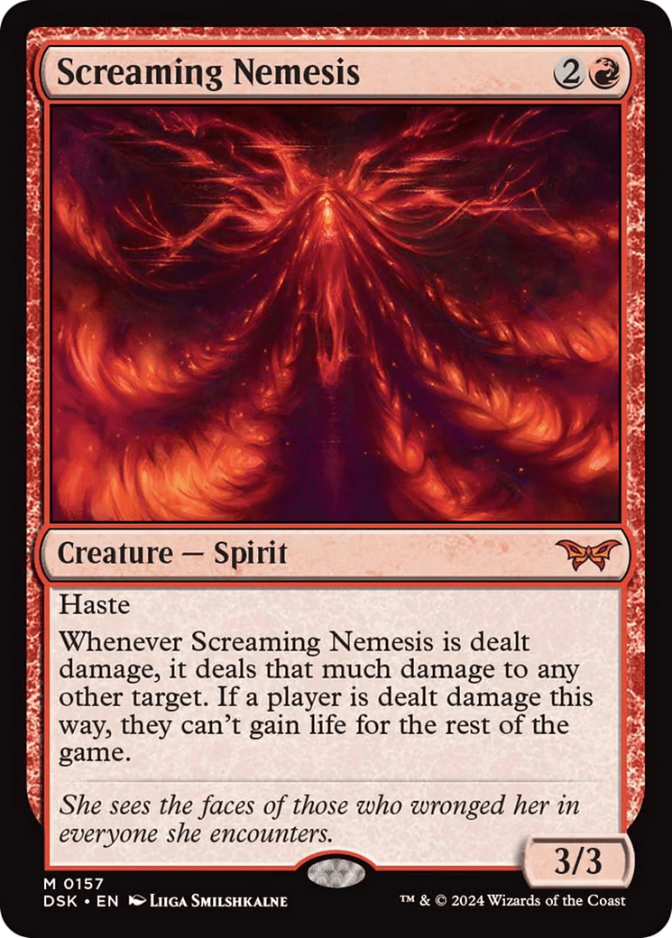 Screaming Nemesis [Duskmourn: House of Horror] | Infinity Cards & Collectibles