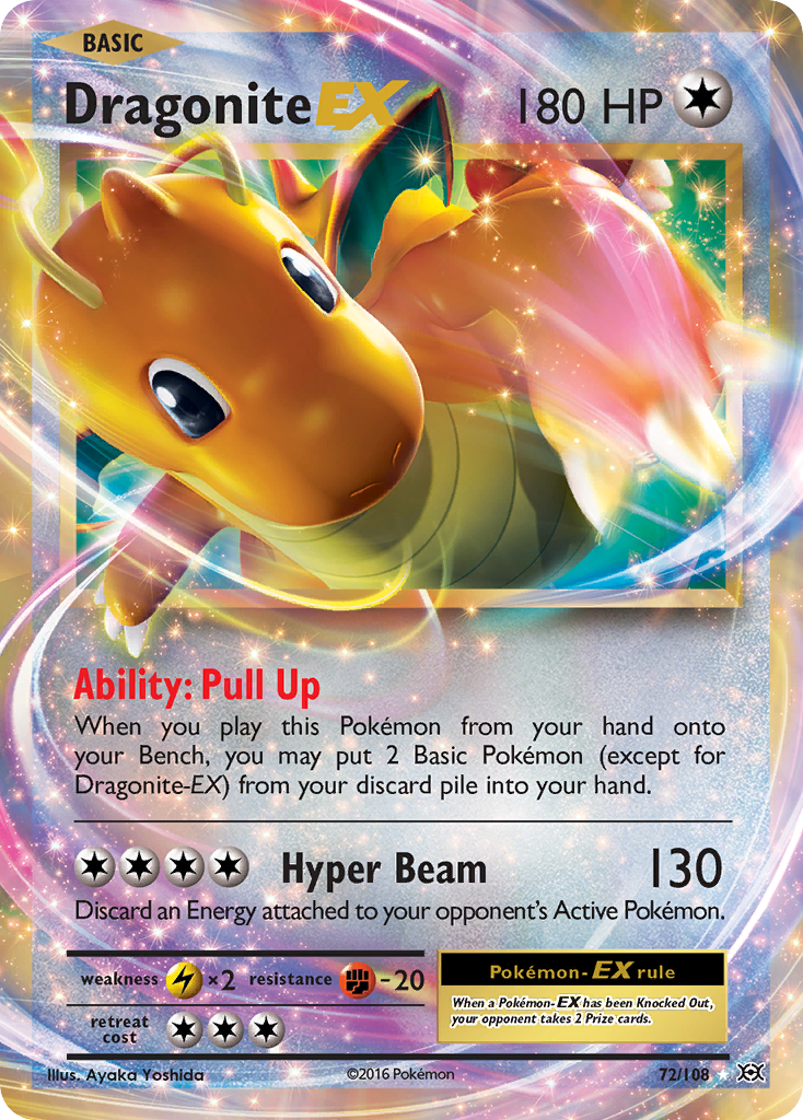Dragonite EX (72/108) [XY: Evolutions] | Infinity Cards & Collectibles