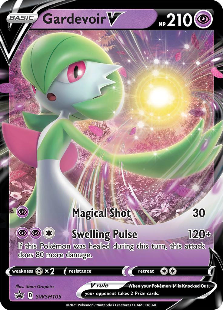 Gardevoir V (SWSH105) [Sword & Shield: Black Star Promos] | Infinity Cards & Collectibles