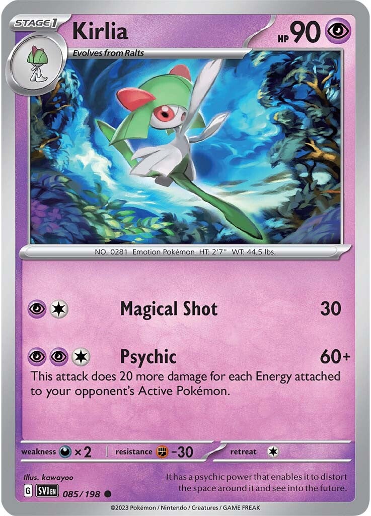 Kirlia (085/198) [Scarlet & Violet: Base Set] | Infinity Cards & Collectibles