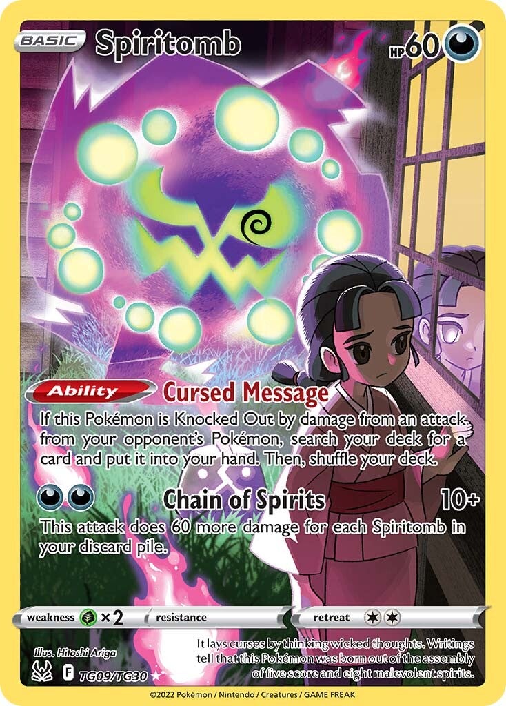Spiritomb (TG09/TG30) [Sword & Shield: Lost Origin] | Infinity Cards & Collectibles