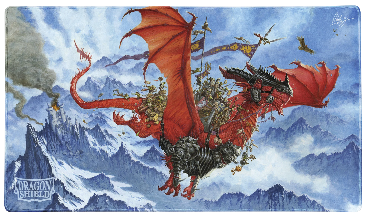Dragon Shield Playmat & Tube - The Raid