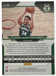 Giannis Antetokounmpo 2020-21 Panini Prizm #111 - Base