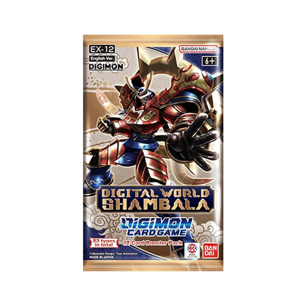 Digimon CG - EX12 Digital World Shambala Extra Booster pack