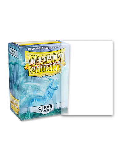 Dragon Shield Sleeves - Matte Clear (100ct)