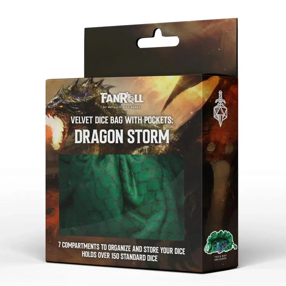 FanRoll - Dice Bag - Dragon Storm