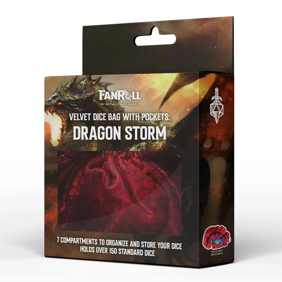 FanRoll - Dice Bag - Dragon Storm
