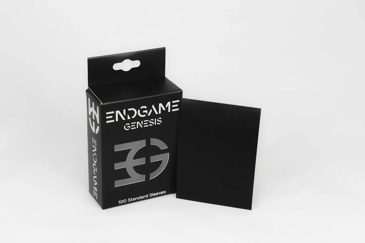 ENDGAME: GENESIS Standard Size Sleeves - Obsidian 100ct