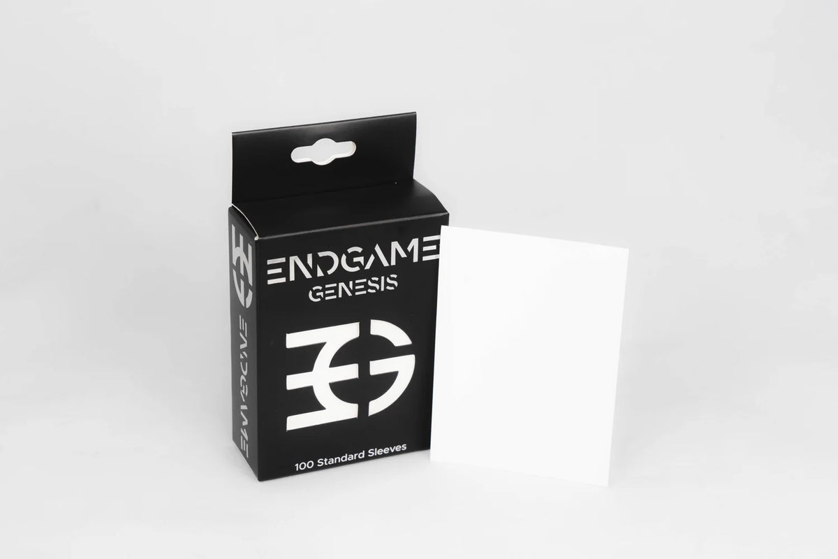 ENDGAME: GENESIS Standard Size Sleeves - White 100ct