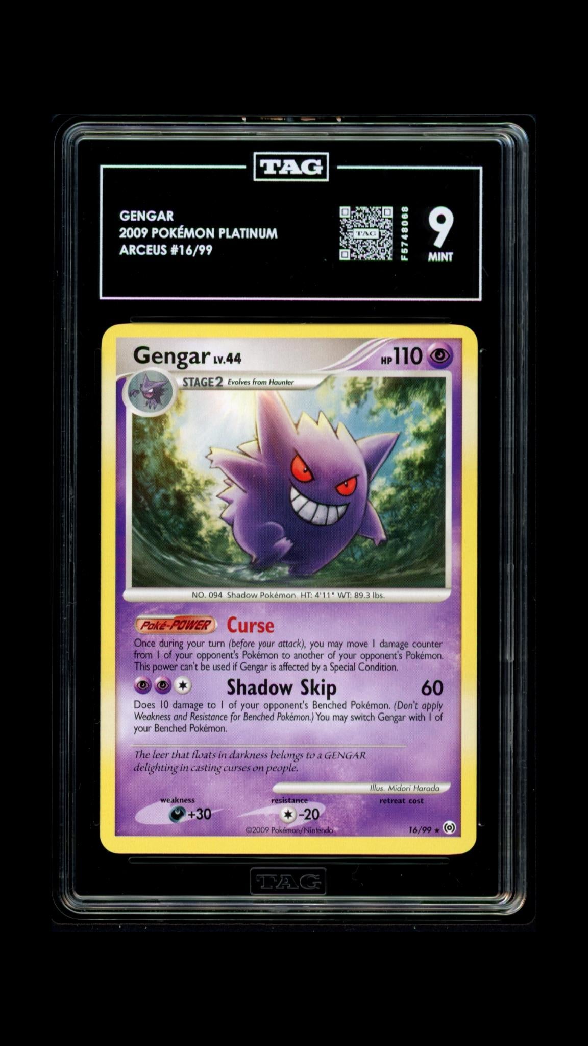 TAG 9 Gengar (16/99) [Platinum Arceus]