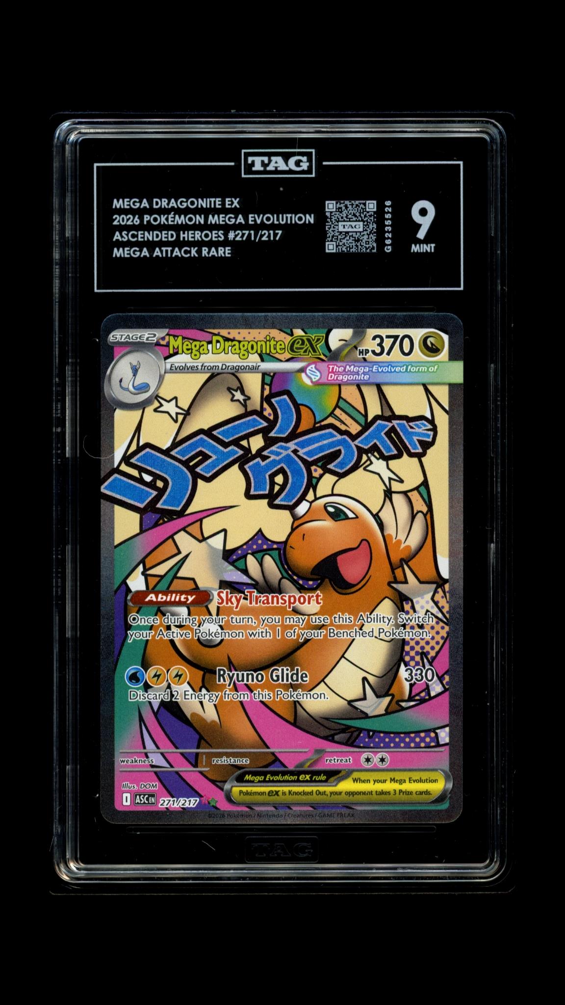 TAG 9 Mega Dragonite ex (271/217) [Mega Evolution: Ascended Heroes]