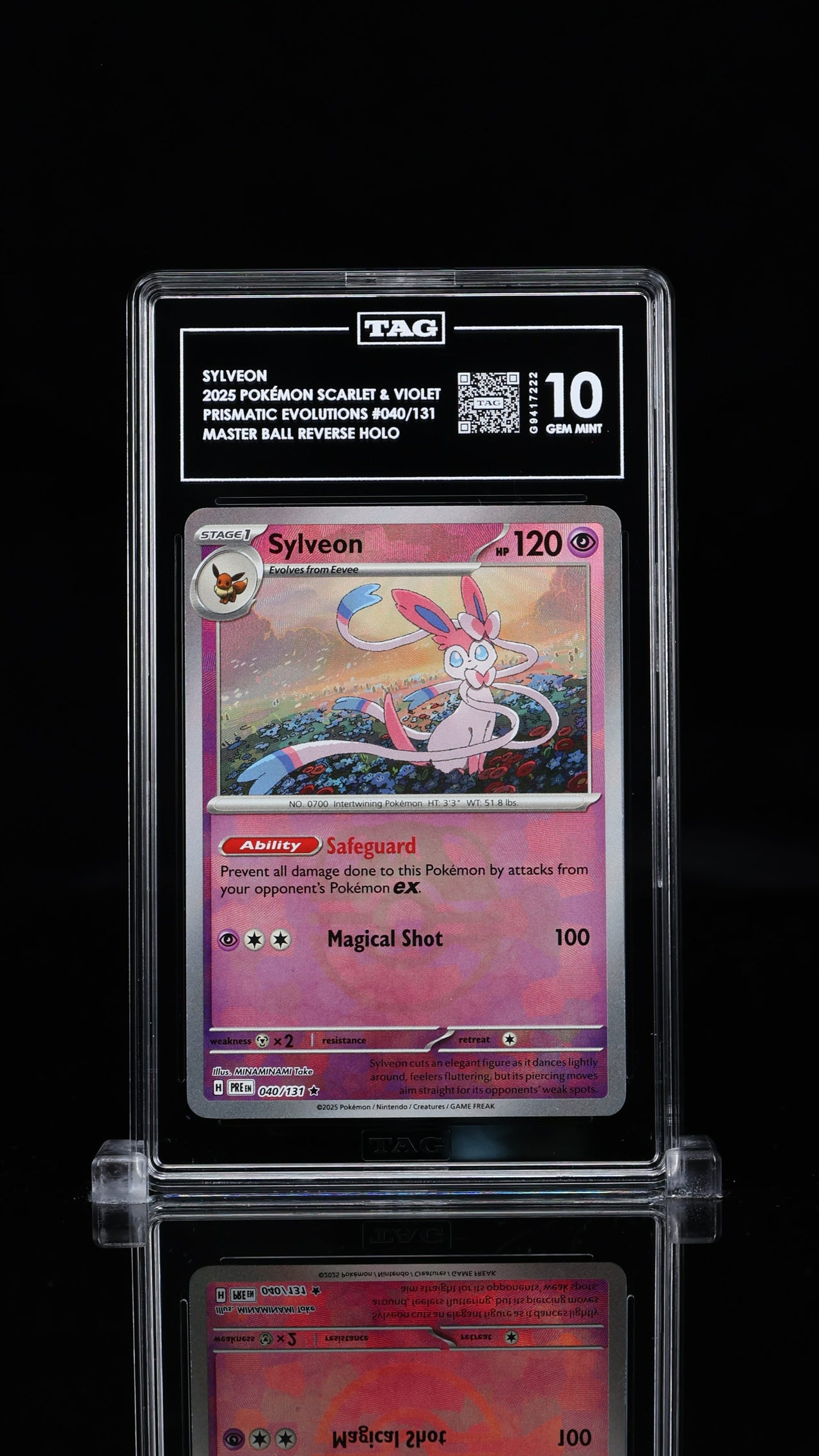 TAG 10 Sylveon (040/131) (Master Ball Pattern) [Scarlet & Violet: Prismatic Evolutions]