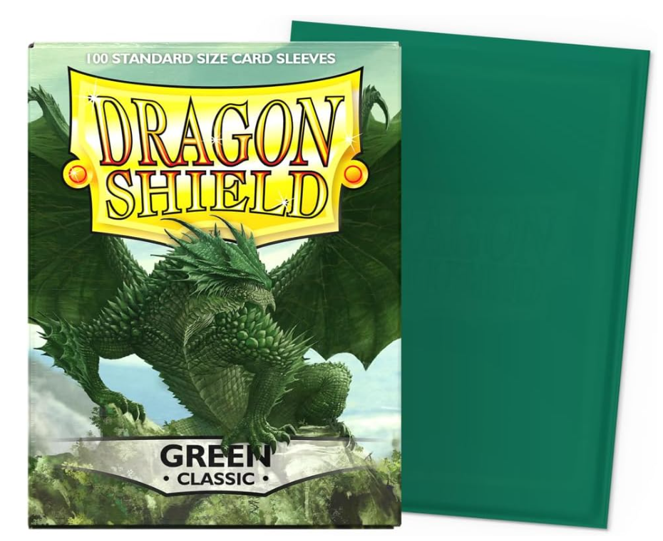 Dragon Shield Sleeves - Green 100CT