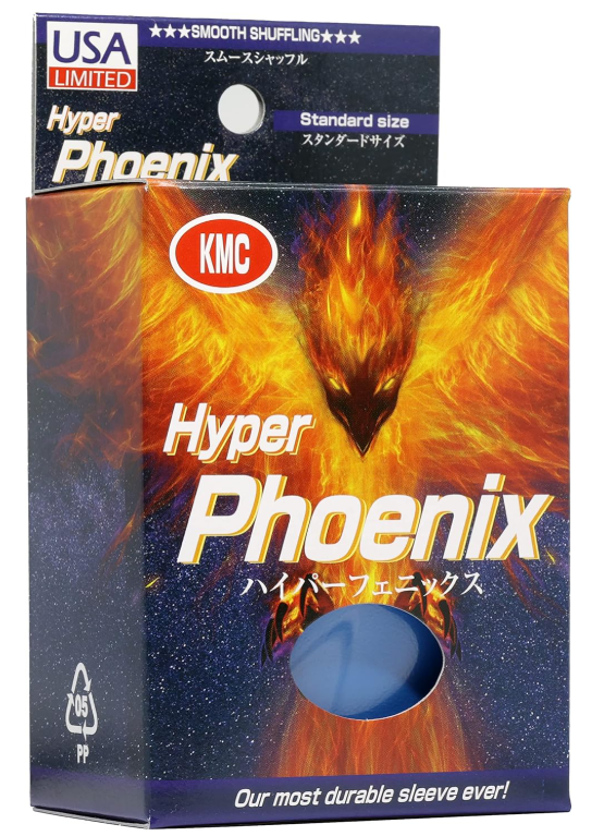 KMC - Hyper Phoenix Standard Sleeves - Blue