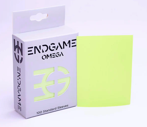 ENDGAME: OMEGA Standard Size Sleeves - Matcha Green (100 Count)