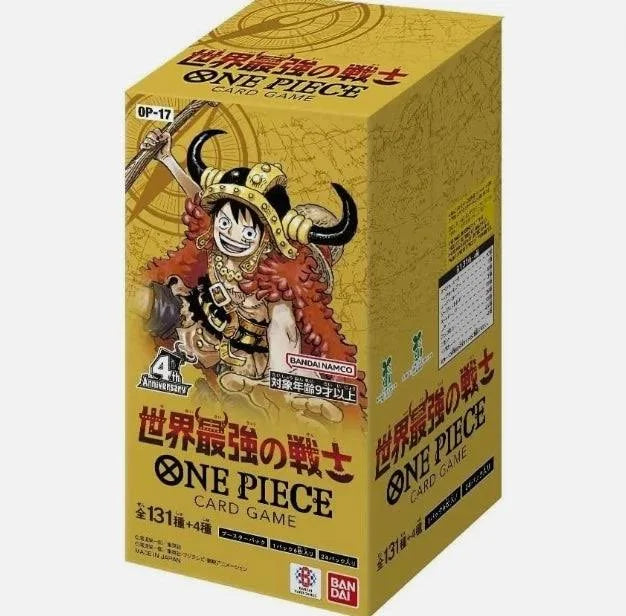 One Piece TCG - OP-17 The World's Strongest Warriors - Japanese Booster Box
