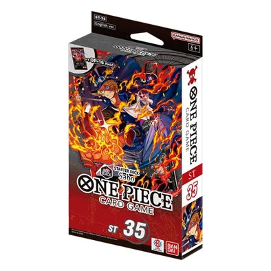 One Piece Card Game - Starter Deck - ST35 RED/BLACK - Sabo