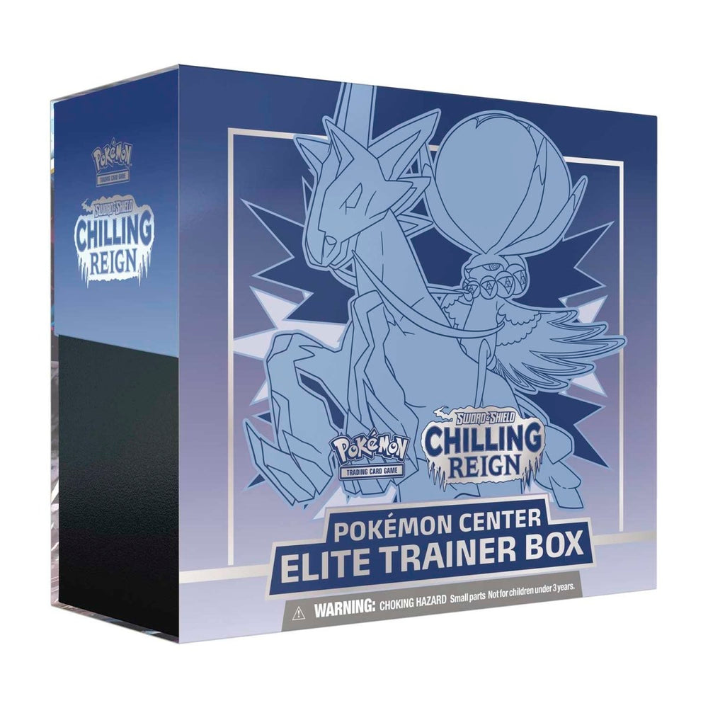 SWSH06 - Chilling Reign Pokemon Center Elite Trainer Box [Ice Rider Calyrex] (Exclusive & Error)