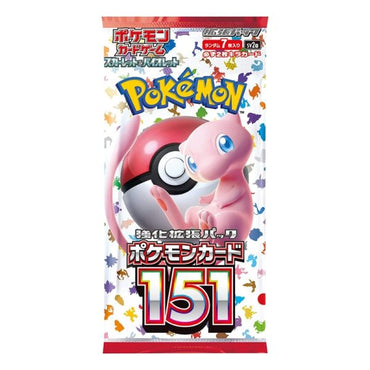 JPN sv2a Pokemon 151 Loose Booster Pack