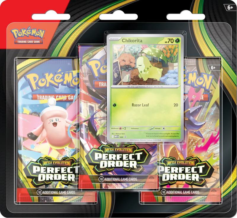 Pokemon - Perfect Order 3 Pack Blister