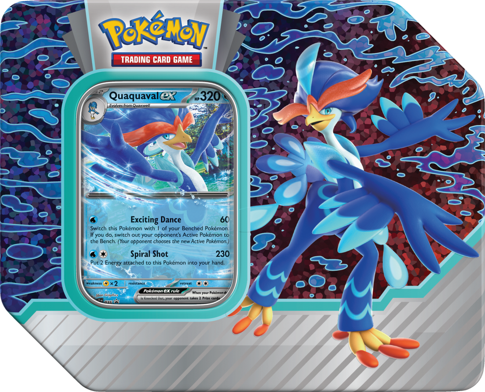 Pokemon TCG: Paldea Partners Tin - Quaquaval