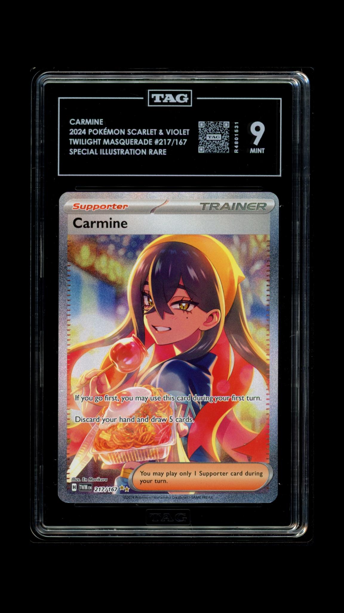 TAG 9 Carmine (217/167) [Scarlet & Violet: Twilight Masquerade]