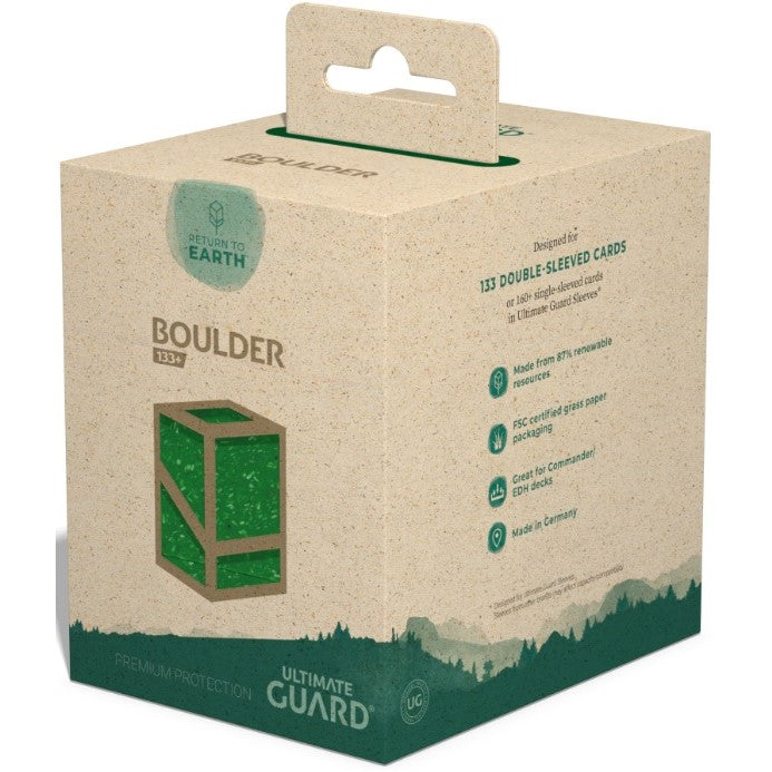 Ultimate Guard - Return to Earth - Boulder Deck Case - Green