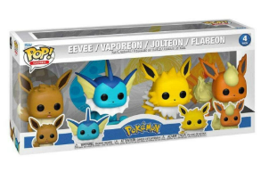 Funko Pop! Pokemon Ultimate 4-pack Eevee