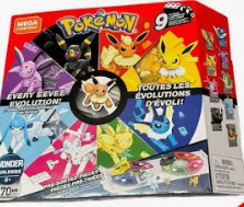 Mega Construx Pokemon Eevee Evolution set